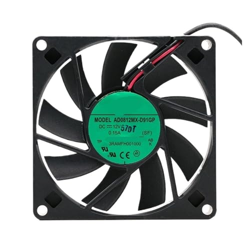 Ventilateur AD0812MX-D91GP 8015 12V pour refroidissement de boîtier PC