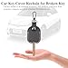 Haecsfl Car Key Cover Kechain for Broken Key - Leather Covers Protector for Women, Men(1-Light Pink)