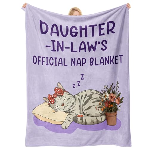 Stelogiift Daughter in Law Gifts Blanket 60'x 80' Birthday Mothers Day Christmas Wedding...
