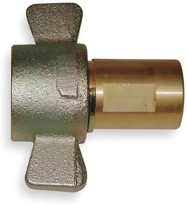 Parker 6125-16 Valved Hyd Quick Coupler w/Wingnut 1 IN NPT Female