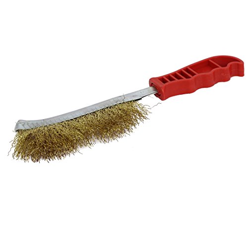 Aexit 240mmx50mmx35mm Wire Abrasive Wheels & Discs Brush Metal Bristles Rust Paint Removal Flap Wheels Hand Tool