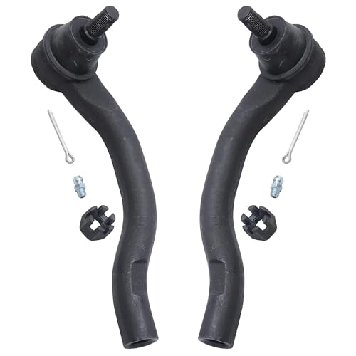 Image of Detroit Axle - 10pc Front End Control Arms Kit for 08-12 Honda Accord, 2 Upper Control Arms & Ball Joint 4 Tie Rods 2 Sway Bars 2 Boots 2008 2009 2010 2011 2012 Replacement