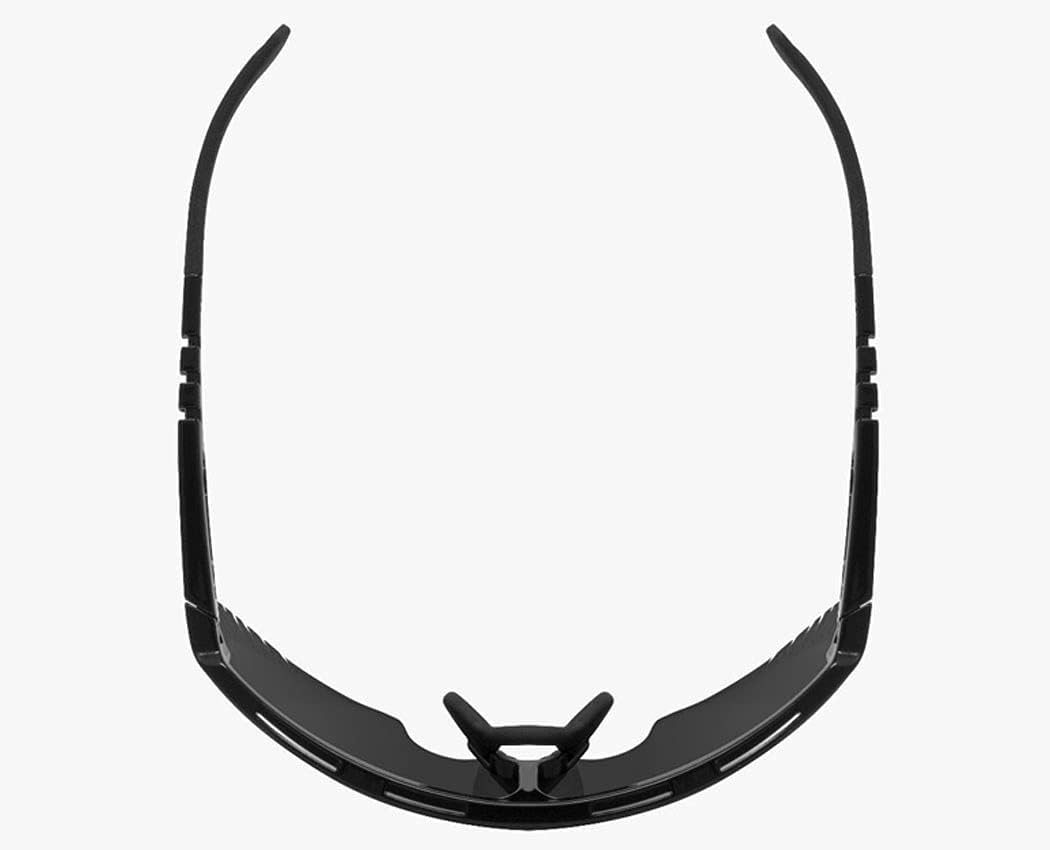 Scicon Sports Aerowing Lamon Sport Performance Sunglasses (Black White/Multimirror Silver)