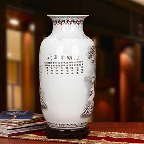 Vase céramique grand modèle stable pour valoriser vos grands bouquets