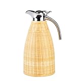 GROSSZÜGIGE KAPAZITÄT: Mit einer Kapazität von 2 l fasst diese isolierte Kaffeekanne genug Kaffee für mehrere Portionen. Sie eignet sich für Zusammenkünfte, Veranstaltungen oder einfach zum Genießen Ihres Lieblingsgebräus den ganzen Tag über