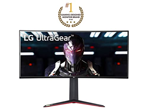 LG Ultragear 34GN850-B 34 Inch 21:9 Curved 144Hz 1ms Adaptive-Sync G-Sync Compatible Nano IPS Gaming Monitor, Black by LG - Image 2