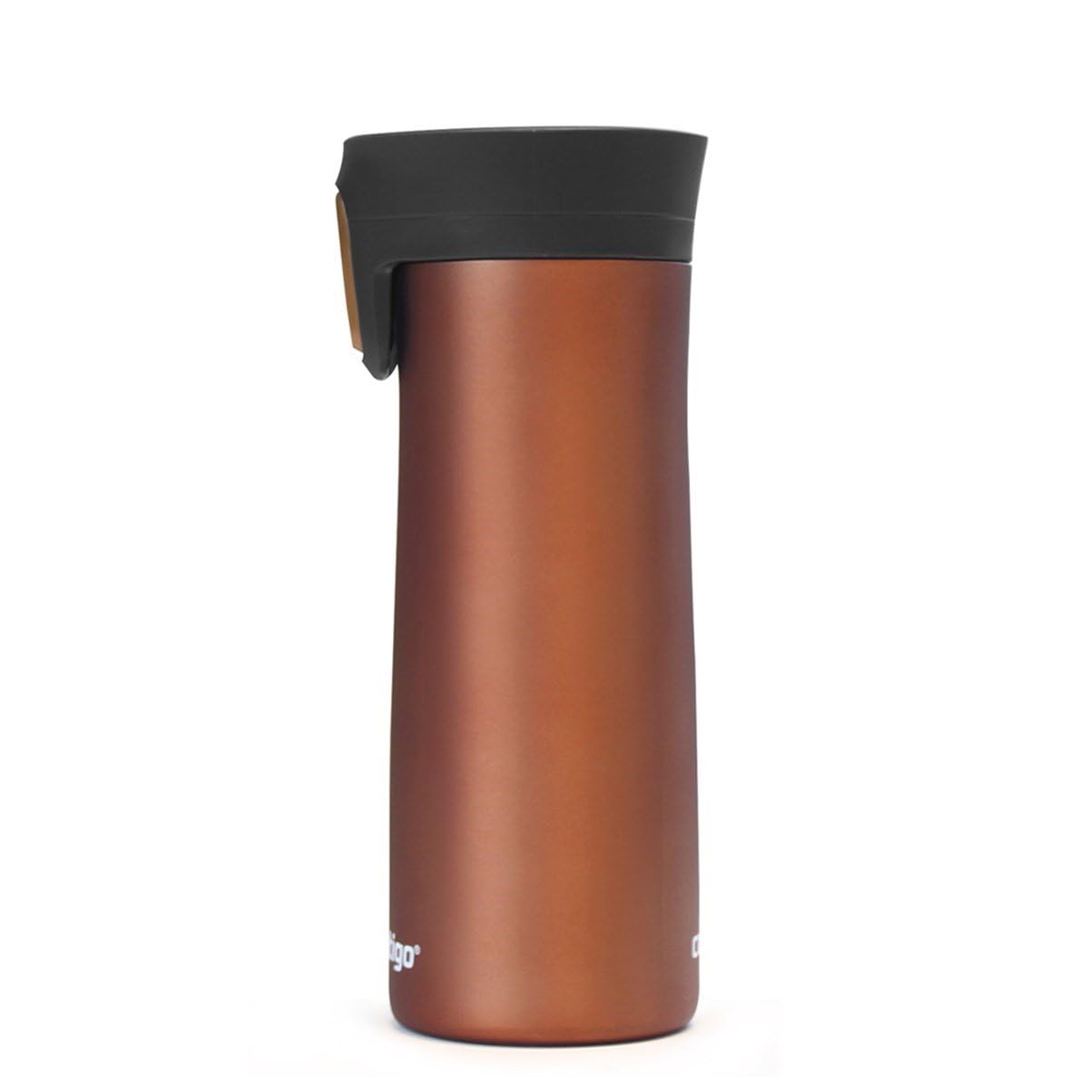 Contigo Üniseks Pinnacle Snapseal Termo Paslanmaz çelik yalıtımlı kupa,Kahverengi,420 ml