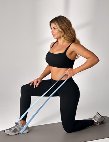 Image of UNISSU Hugcurve Adjustable Sports Bra Square Neck Wireless Padded Yoga Workout Tops