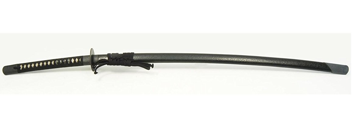 Amazon.co.jp: 模造刀剣 野武士半太刀 三尺刀 全長：132cm 刃渡：91cm 