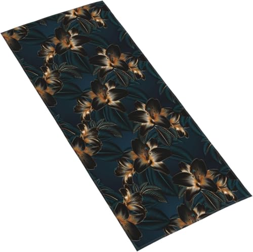 フェイスタオル リッチなゴールデンユリ マイクロファイバー タオル 柔らか 肌に優しい 肌触りが良い ふわふわ 髪に優しい 通気 かわいい 抗菌防臭加工 瞬間吸水 速乾 耐久性 薄手 毛羽落ち少ない 業務用タオル