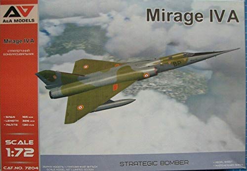 A&A Models 7204-1/72 Mirage IV A Strategic Bomber