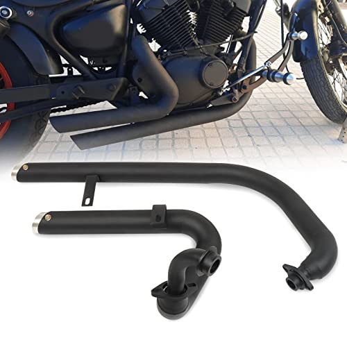 Ligne d'échappement Yamaha Virago 125 silencieux complet inox pour balade et route