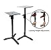 Harmony Audio HA-BKSPKS Home Audio - Studio Monitor Adjustable Height Bookshelf Speaker Stand Pair