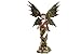 12 Inch Aviator Steampunk Fairy on Apparatus Statue Figurine
