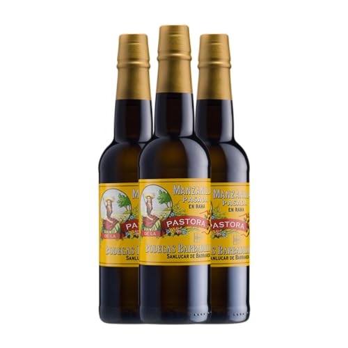 Barbadillo Manzanilla Pasada Pastora 37cl Palomino Fino Manzanilla-Sanlúcar de Barrameda Media Botella 37 cl Vino generoso (Caja de 3 Media Botella de 37 cl)