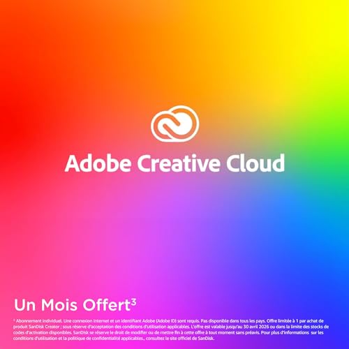 SanDisk Creator Desk Drive SSD 8 To externe de bureau USB 3.2 Gen 2 USB C connecteur Dégradé - vue 7