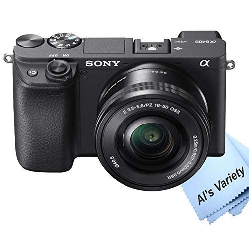 Sony Alpha a6400 Mirrorless Digital Camera with 16-50mm Lens + 32GB Card, Tripod, Case, and More (18pc Bundle) - Image 3