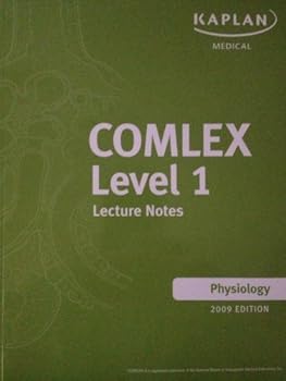 Paperback Kaplan Medical Comlex Level 1 Lecture Notes Physiology 2009 Edition Book