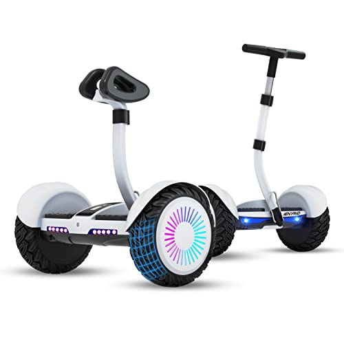 Self Balancing Scooter For Kids Ages 6-12, 10" All Terrain Hoverboard With 700W Motor,Off Road Electric Scooter For Adults With Led Lights,10Mph Top Speed,13 Miles Range #TOP8