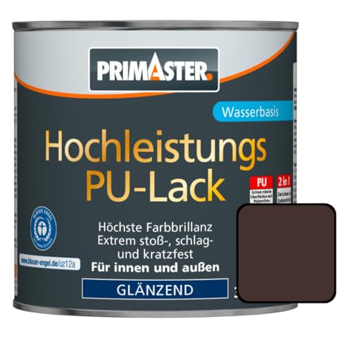 Primaster PU Lack RAL 8017 125 ml 1,5 m² schokobraun für Innen- und Außen