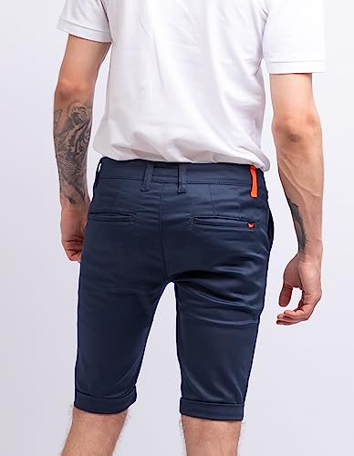 Bermuda short power stretch slim fit de coupe chino confortable - 3