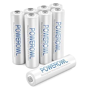 POWEROWL AAA Rechargeable Battery, ...