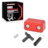 AWL Brothers OBD2 Port Anti-Theft Lock, OBD Port Immobilizer Protector to Prevent Key Cloning & Unauthorized Access, Fits Car/SUV/Truck (Red)