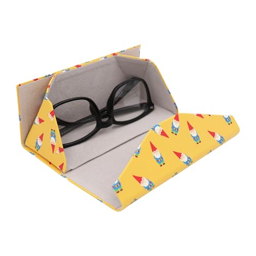 Image of Real Sic Glasses Case for Men and Women - Magnetic Folding Hard Shell Sunglass Holder - Inspired by Activities /Hobbies