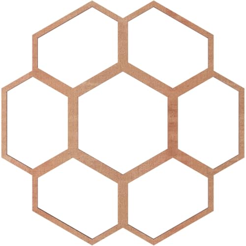 Image of Ekena Millwork 16 inchOD x 5 5 /8 inchID x 3 /8 inchT Florin Wood Fretwork Pierced Ceiling Medallion, Cherry