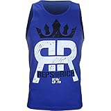 5% Nutrition Rich Piana Men's Blue Reps for Rich Tank Top | Size L
