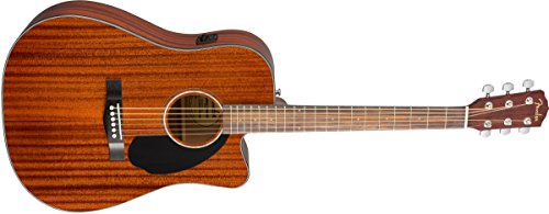Fender CD-60Sce Dreadnought, Touche De Noix, All-Acajou Naturel - Les Beatles, Paul McCartney, John Lennon, RIngo Starr, George Harrison Fender CD-60Sce Dreadnought, Touche De Noix, All-Acajou Naturel – Image 4