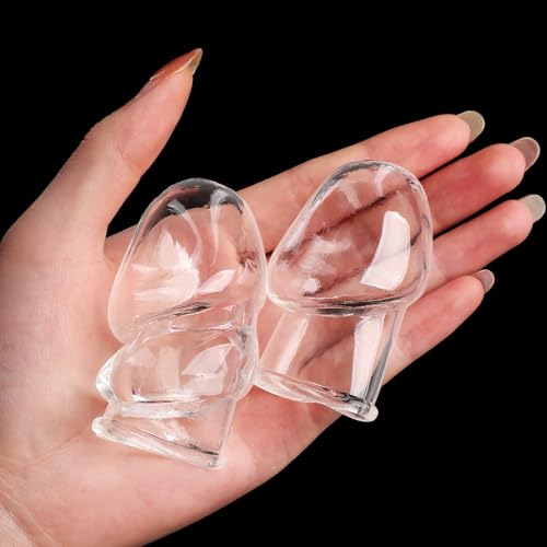 2er Pack Penismanschetten Eichel Ring Penis Sleeve Penis Hülle Penishülle für Penisvergrößerung Verzögerte Ejakulation Eichelkondom Sexspielzeug Für Männer und Paare