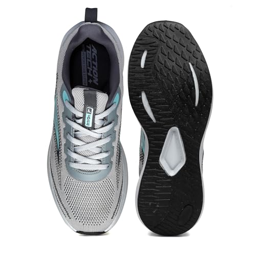 Image of Action | Athleo | BULLET-406 | Men's | Lace-Up | Running | Shoes | Stylish | Lightweight | Comfortable | Trendy | Sports | Shoes