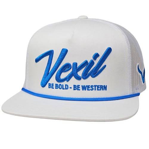Image of Vexil American Rancher Adjustable Snapback Western Lifestyle Rodeo Southwest Inspired Meshback Hat
