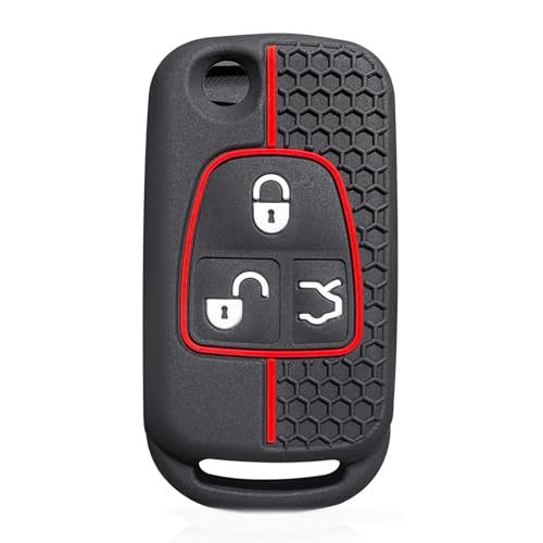 Coque de clé silicone premium pour Benz W202 W210 AMG finition précise et durable
