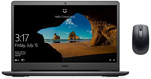 Image of Dell Inspiron 3501 15.6 inch FHD Anti Glare Display Laptop (Intel i3-1005G1 / 4GB / 256 SSD /Integrated Graphics / 1 Yr NBD /Win 10 + MSO /Accent Black) D560397WIN9BE Wireless Mouse WM118