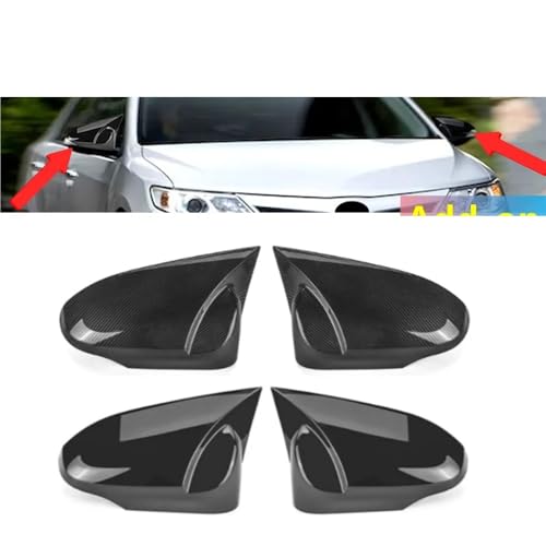 Cubiertas de espejo para Camry 2012-2017 carcasas retrovisor exterior cromadas 2