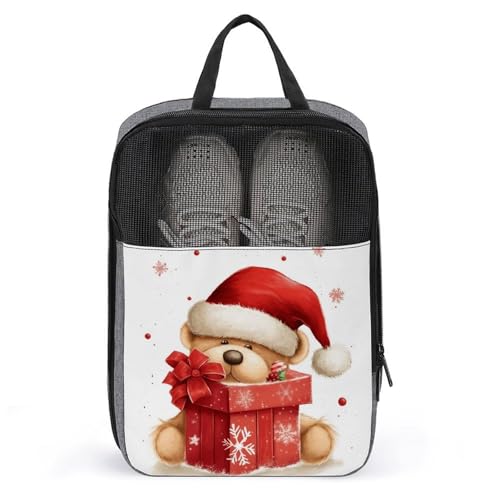 Sac à chaussures pour protéger vos affaires avec ce sac de rangement gris
