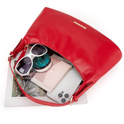 Image of Montana West MEDIUM Shoulder Purses for Women Crescent Hobo Bags Trendy Purses