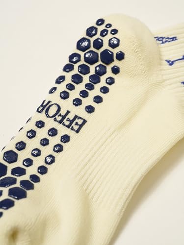 Image of Shapes Studio Half Calf Grip Socks, Cute Fruit Pilates Socks, Ruffle Socks, Non-Slip for Barre Yoga