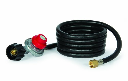 Tuyau avec régulateur propane pour remplacer le flexible de brasero défectueux