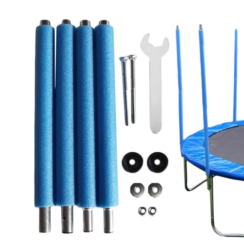 Barres De Filet pour Trampoline, 176/196cm Barres De Rechange Trampoline