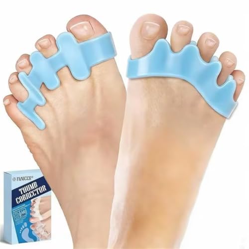 #rémunéré #Amazon<br>4 Pièces Séparateur Orteils en Silicone Separateur Orteil Pour éviter les Frottements Pour Phommes et Des Femmes Ecarteur Orteil Bleu Clair