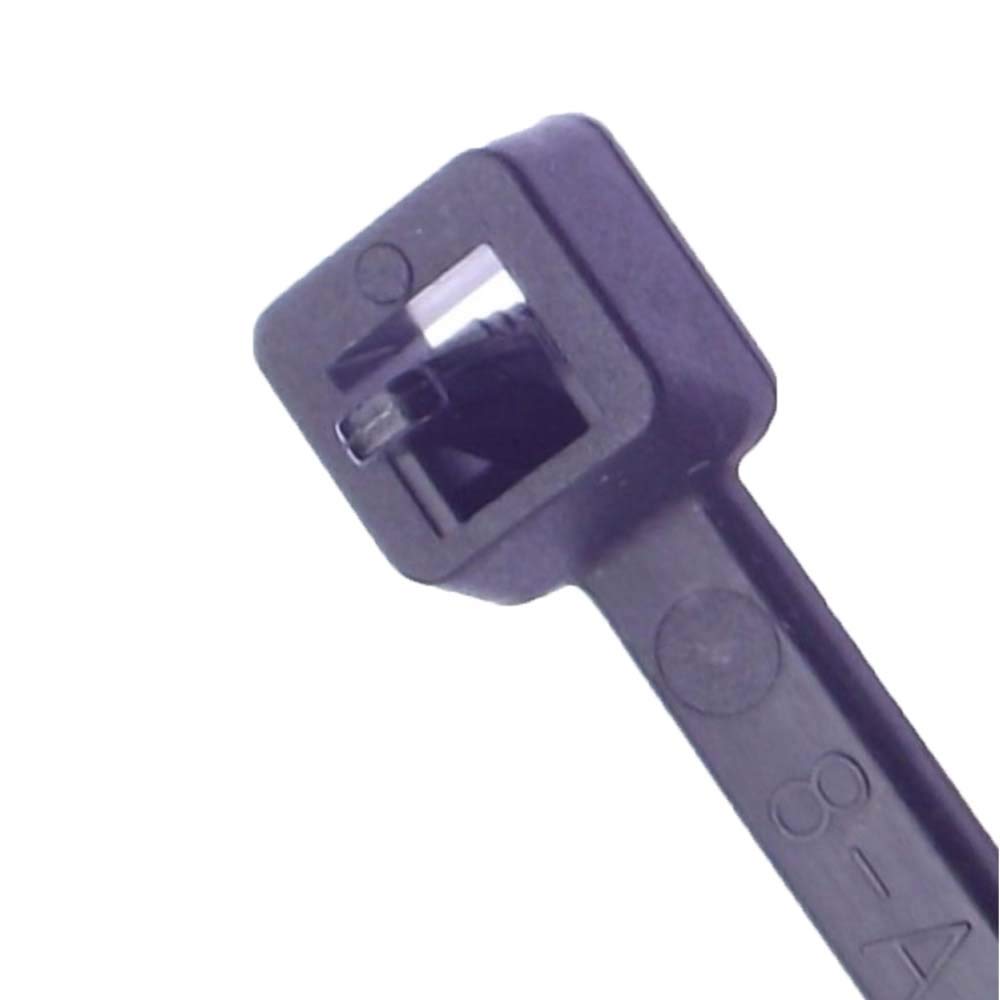 Ukcable-Ties Black All Size 100X Releasable/Reusable Cable Ties Natural Zip Tie Wraps (370Mm X 4.8Mm, )