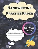 Handwriting Practice Paper : Notebook with Dotted Lined for Kids, Students, Teens and Adults 1713473844 Book Cover