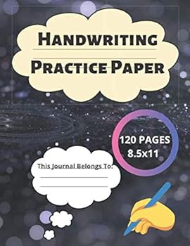 Paperback Handwriting Practice Paper: Notebook with Dotted Lined for kids, Students, Teens and Adults Book