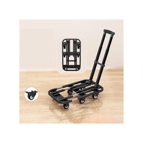 HeavyDu Carrello pieghevole piatto con ruote per la spesa e articoli casalinghi PortabGray C Truck per un facile trasporto
