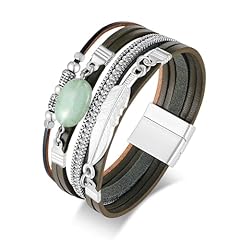 black feather bracelet