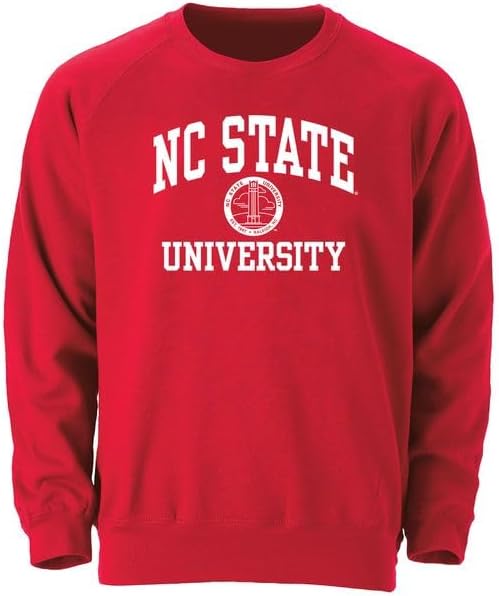 Barnesmith Crewneck Sweatshirt for College, Heritage Logo, Adult Unisex