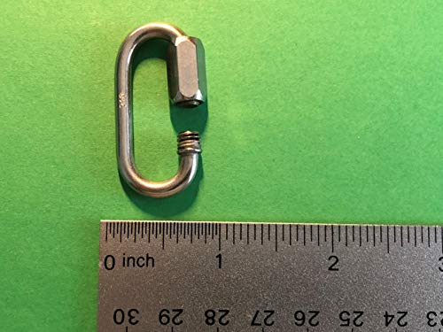 Maillon rapide 4mm acier inoxydable 316 connecteur chaîne câble accastillage